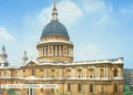 London St Pauls Cathedral 1960s Vintage A4 Photo Print