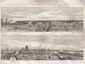 London Thames Waterloo Bridge St Pauls Cathedral Southwark 1865 Vintage A4 Photo Print