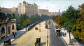 London The Embankment 1913 Vintage A4 Photo Print
