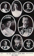 London The Royal Family Vintage A4 Photo Print