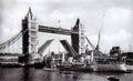 London Tower Bridge 1950s Vintage A4 Photo Print