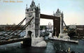 London Tower Bridge Col Vintage A4 Photo Print