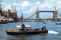 London Tower Bridge Vintage A4 Photo Print