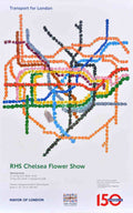 London Underground Chelsea Vintage Retro Advert Poster A4 Photo Print