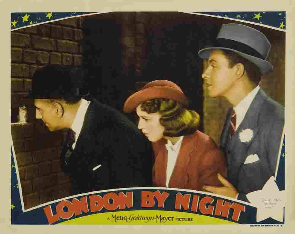 London by Night 09  film star poster A4 Photo Print