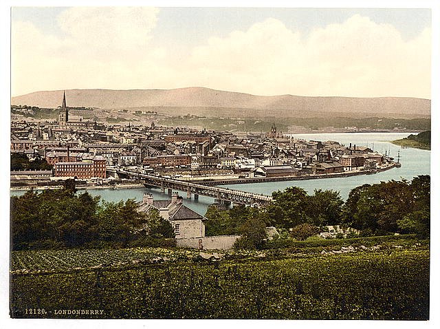 Londonderry County Derry Vintage A4 Photo Print
