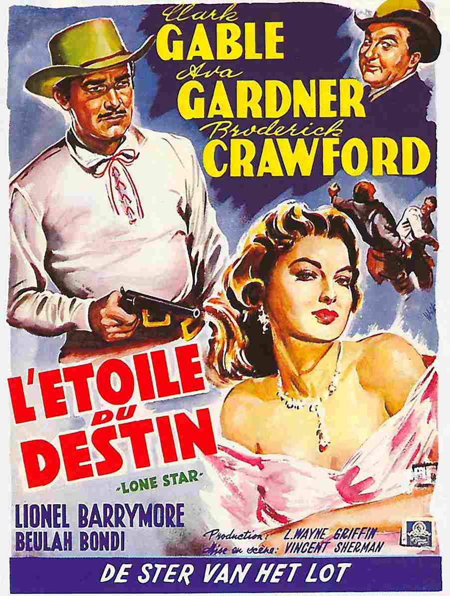 Lone Star 1952 10  film star poster A4 Photo Print