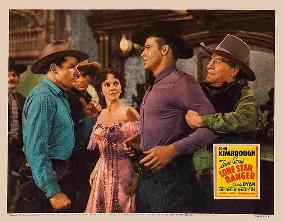 Lone Star Ranger 1942 09  film star poster A4 Photo Print