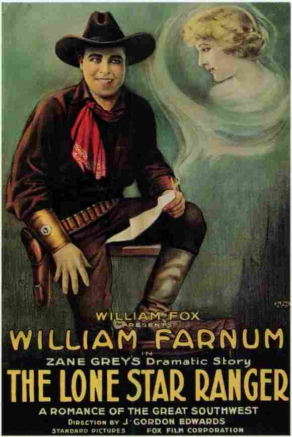 Lone Star Ranger The 1919 01  film star poster A4 Photo Print