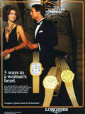 Longines Watches Ballroom Vintage Retro Advert Poster A4 Photo Print