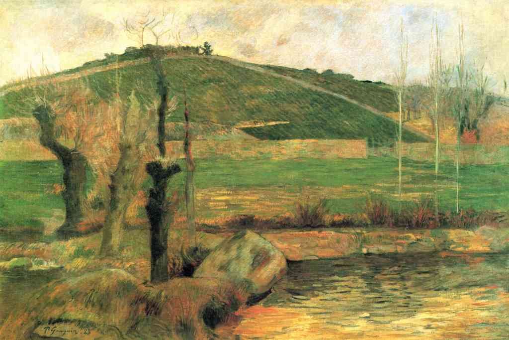 Look At Sainte Margueritte Near Pont Avon Gauguin Impressionism A4 Photo Print