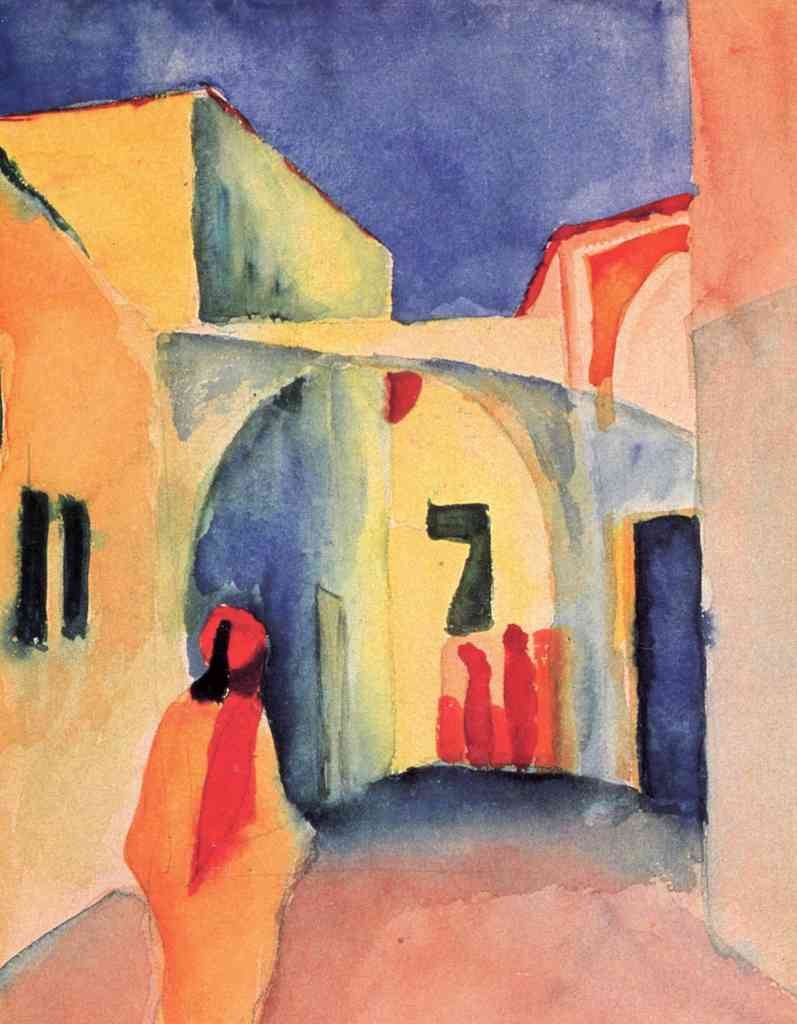Look In A Lane Macke A4 Photo Print