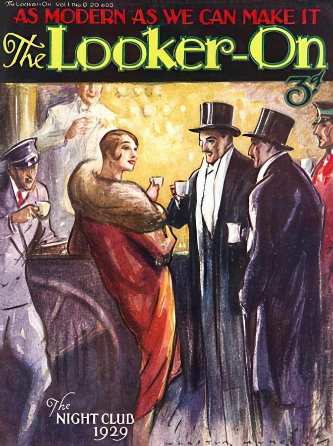 Looker On Coffee Vintage Advert A4 Photo Print
