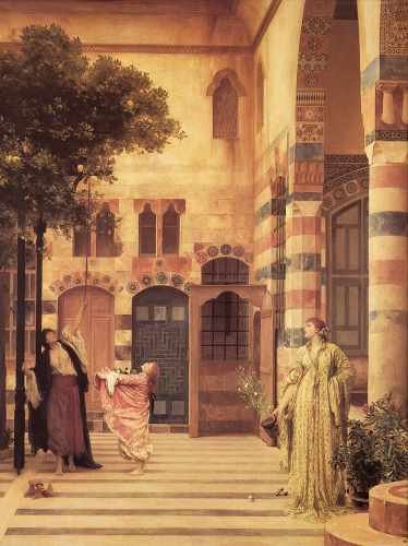Lord Frederick Leighton Old Damascus Jews Quarter A4 Photo Print