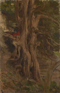 Lord Leighton Trees at Cliveden, Frederic A4 Photo Print