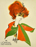 Loreal Paris Poster Vintage Retro Advert Poster A4 Photo Print