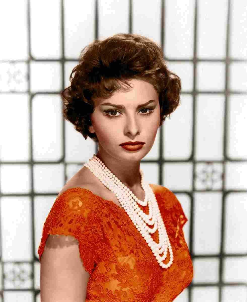 Loren Sophia 6C film star poster A4 Photo Print