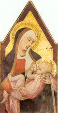 Lorenzetti Ambrogio Italian approx 1285 1348 Art A4 Photo Print