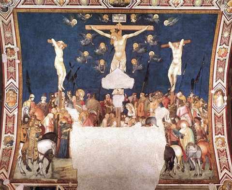 Lorenzetti Pietro Crucifixion A4 Photo Print