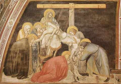 Lorenzetti Pietro Deposition A4 Photo Print