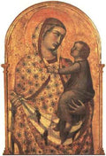 Lorenzetti Pietro Madonna And Child 1320 A4 Photo Print