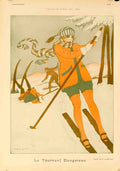 LorenziSki Advert A4 Photo Print