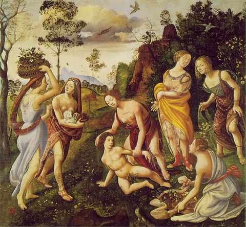Lorenzo Di Credi The Finding Of Vulcan On Lemnos 1495 1505 A4 Photo Print