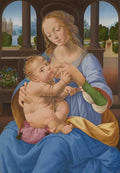 Lorenzo di Credi The Virgin and Child A4 Photo Print