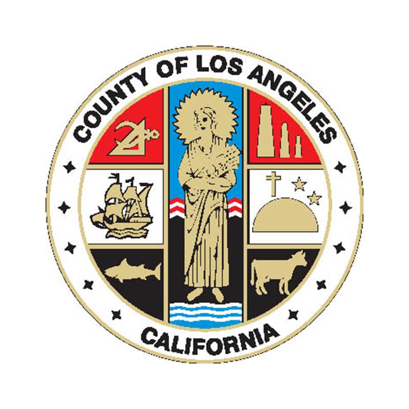 Losangeles1957 County Seal N6039 A4 Photo Print