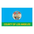 Losangeles2004 County Flag N6057 A4 Photo Print