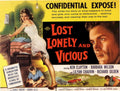 Lost Lonely Vicious 1950s Vintage Retro Advert Poster