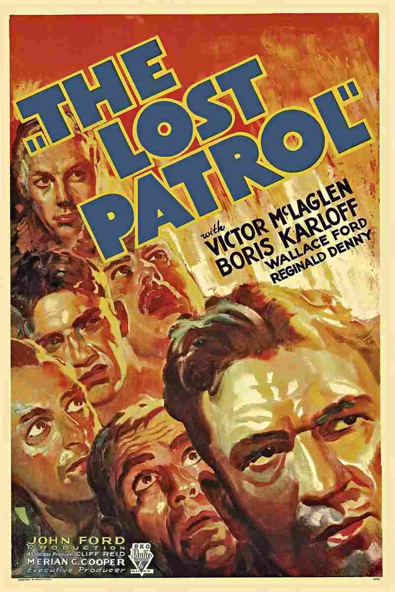 Lost Patrol The 01  film star poster A4 Photo Print
