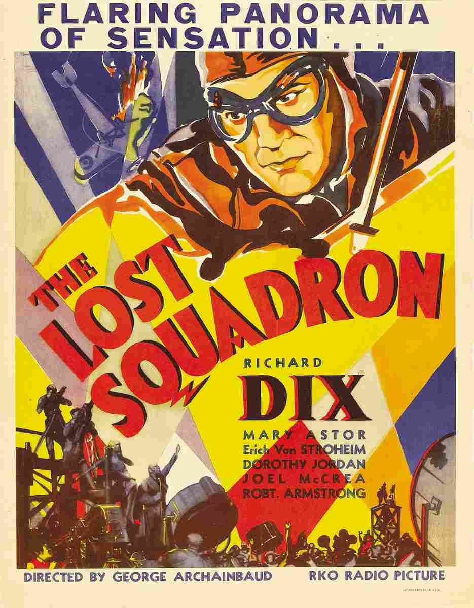Lost Squadron The 01  film star poster A4 Photo Print