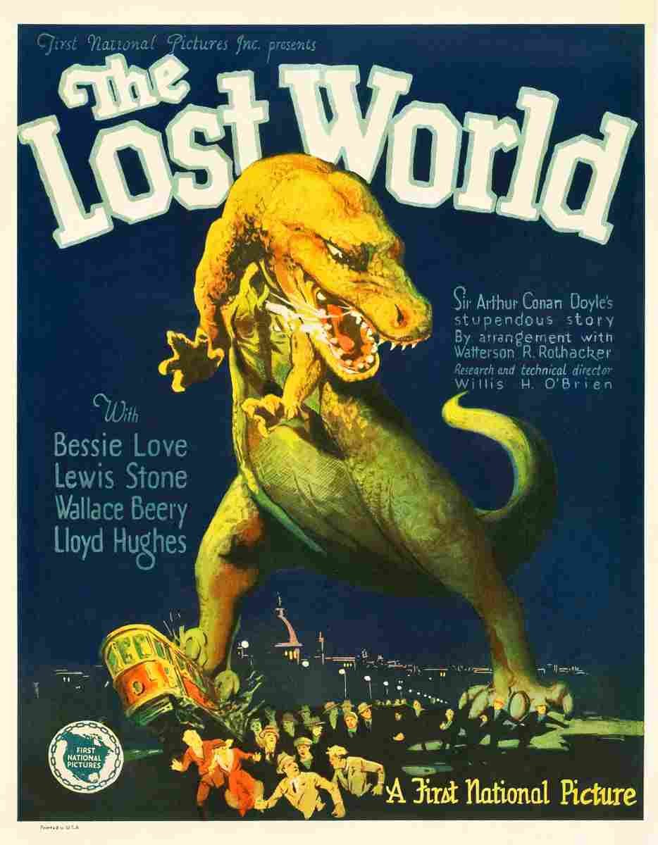 Lost World The 1925 01  film star poster A4 Photo Print