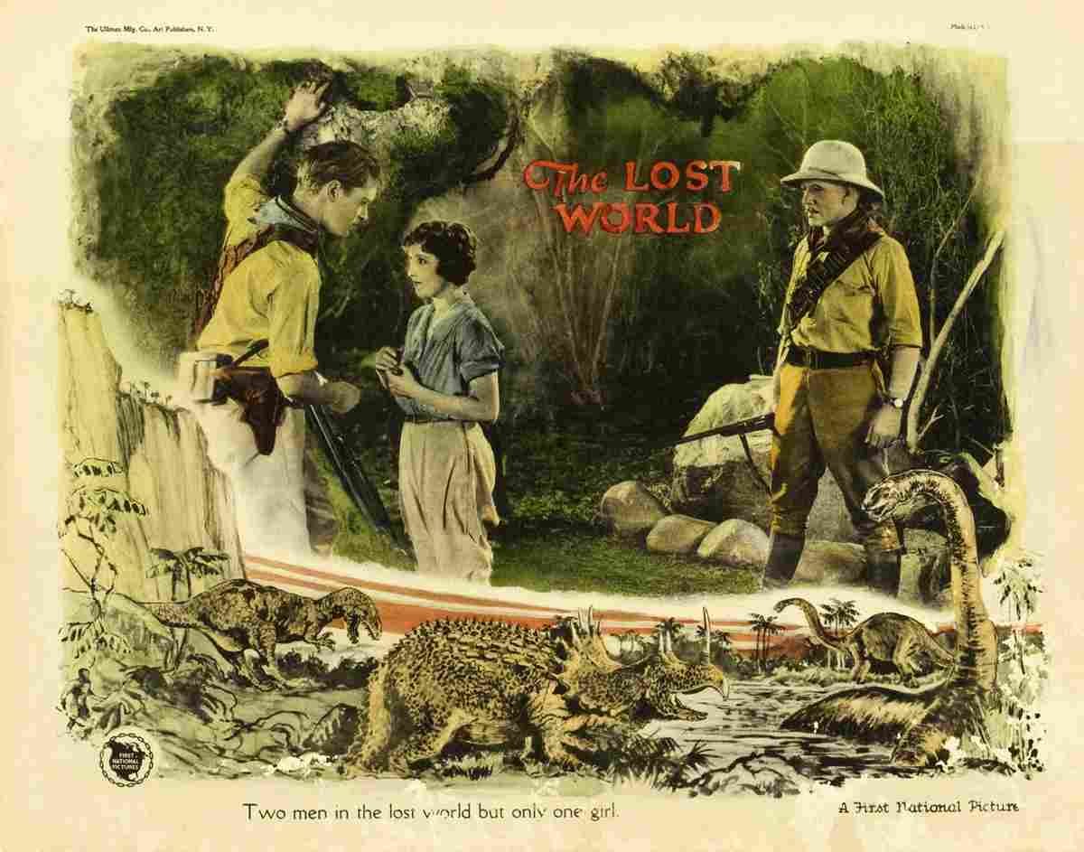 Lost World The 1925 03  film star poster A4 Photo Print