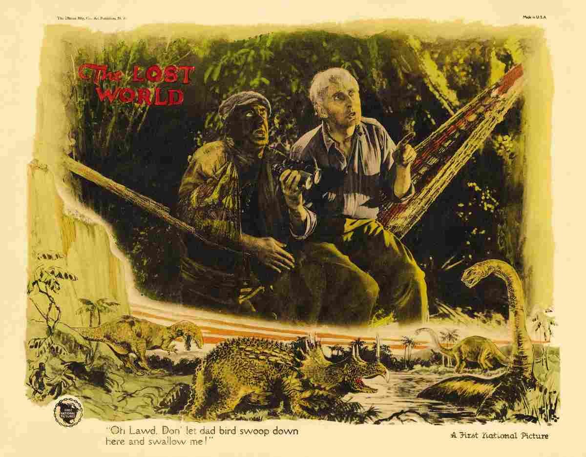 Lost World The 1925 04  film star poster A4 Photo Print