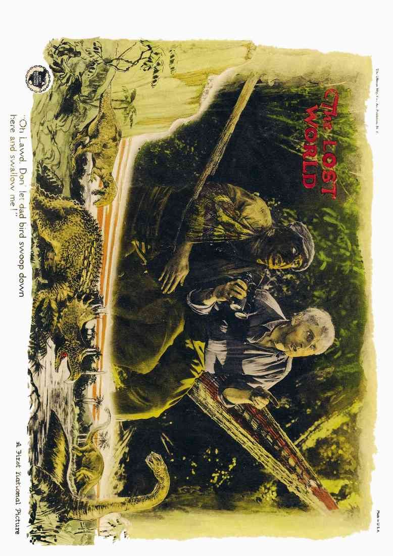 Lost World The 1925 04 Film A4 Photo Print