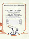 Lost World The 1925 05  film star poster A4 Photo Print