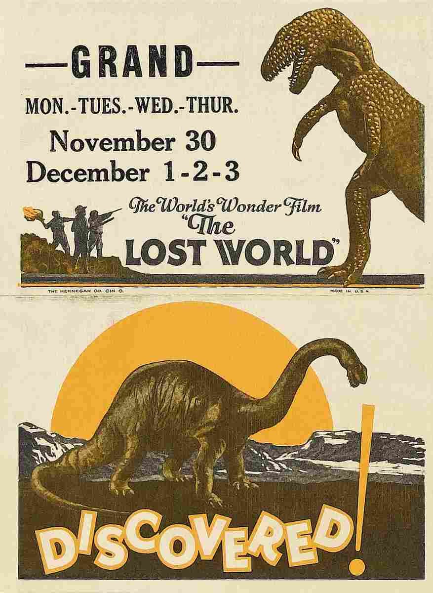 Lost World The 1925 08  film star poster A4 Photo Print