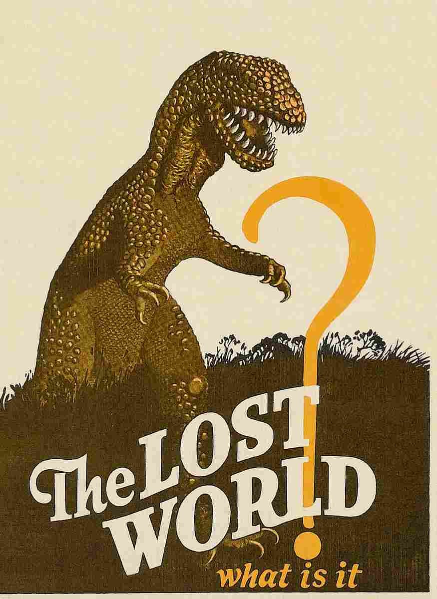 Lost World The 1925 09  film star poster A4 Photo Print