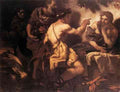 Loth Johann Karl Jupiter And Mercury At Philemon And Baucis A4 Photo Print