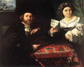 Lotto Lorenzo Husband And Wife 1523 A4 Photo Print