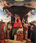 Lotto Lorenzo MadonnAnd Child With Saints 1521 A4 Photo Print