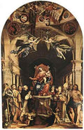 Lotto Lorenzo Madonna with the Child and Saints 1516  A4 Photo Print