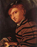 Lotto Lorenzo Young Man with Book 1525 6  A4 Photo Print