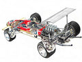 Lotus 49B cutaway A4 Photo Print