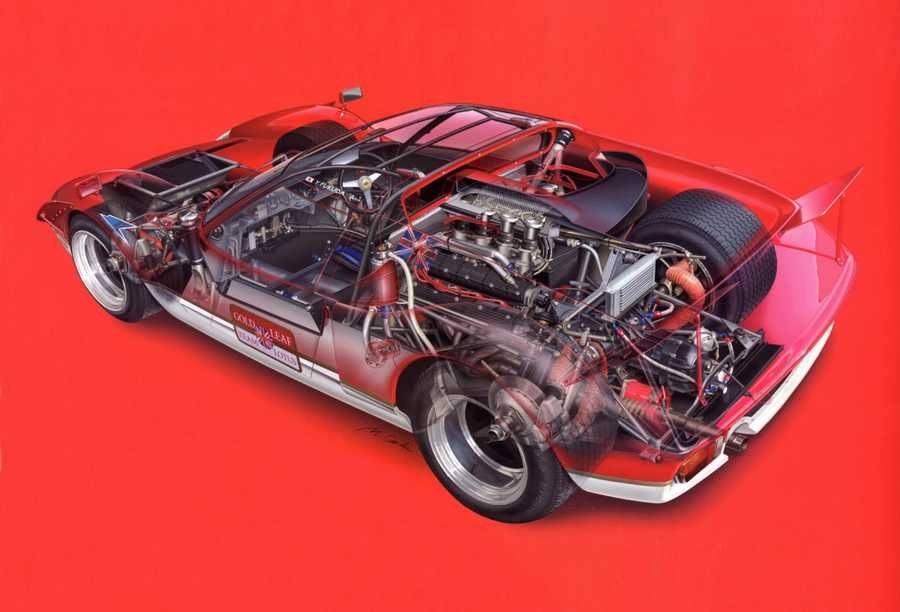 Lotus 62 1969 2048x1393 cutaway A4 Photo Print