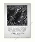 Lotus Delta Shoes 3 Vintage Retro Advert Poster A4 Photo Print