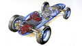 Lotus Ford Mk 29 Indianapolis car cutaway A4 Photo Print