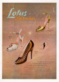 Lotus Gay Evenings 1950s Vintage Retro Advert Poster